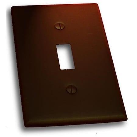 Residential Essentials Residential Essentials 10813VB Single Toggle Switch Plate; Venetian Bronze 10813VB